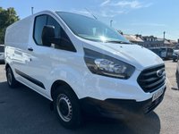 USED 2019 19 FORD TRANSIT CUSTOM 2.0 280 EcoBlue Panel Van 5dr Diesel Manual L1 H1 Euro 6 (105 ps) NO VAT JUST 35K AIR CON  !!!! NICE LOW MILES VAN WITH A/C !!!!