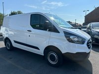 USED 2019 19 FORD TRANSIT CUSTOM 2.0 280 EcoBlue Panel Van 5dr Diesel Manual L1 H1 Euro 6 (105 ps) NO VAT JUST 35K AIR CON  !!!! NICE LOW MILES VAN WITH A/C !!!!