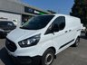 USED 2019 19 FORD TRANSIT CUSTOM 2.0 280 EcoBlue Panel Van 5dr Diesel Manual L1 H1 Euro 6 (105 ps) NO VAT JUST 35K AIR CON  !!!! NICE LOW MILES VAN WITH A/C !!!!