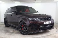 USED 2021 70 LAND ROVER RANGE ROVER SPORT 5.0 P575 V8 SVR Auto 4WD Euro 6 (s/s) 5dr Pan Sunroof, Rev Camera,