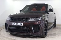 USED 2021 70 LAND ROVER RANGE ROVER SPORT 5.0 P575 V8 SVR Auto 4WD Euro 6 (s/s) 5dr Pan Sunroof, Rev Camera,