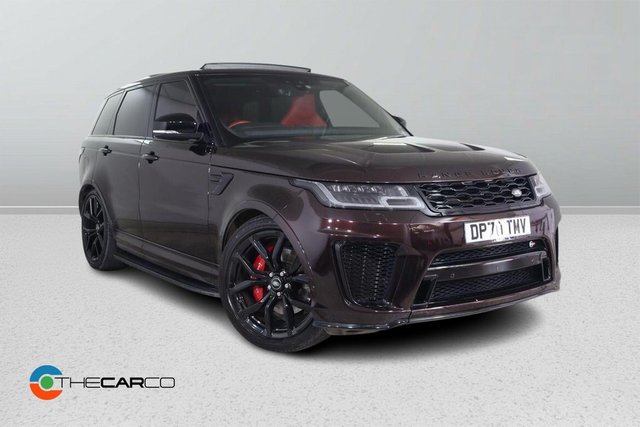 View our Land Rover Range Rover Sport 5.0 P575 V8 SVR Auto 4WD Euro 6 (s/s) 5dr