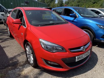 2013 VAUXHALL ASTRA 1.6 16v Elite Hatchback 5dr Petrol Auto Euro 5 (115 ps) £4190.00