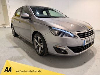 2016 PEUGEOT 308 2.0 BlueHDi Allure Hatchback 5dr Diesel EAT Euro 6 (s/s) (150 ps) £7000.00