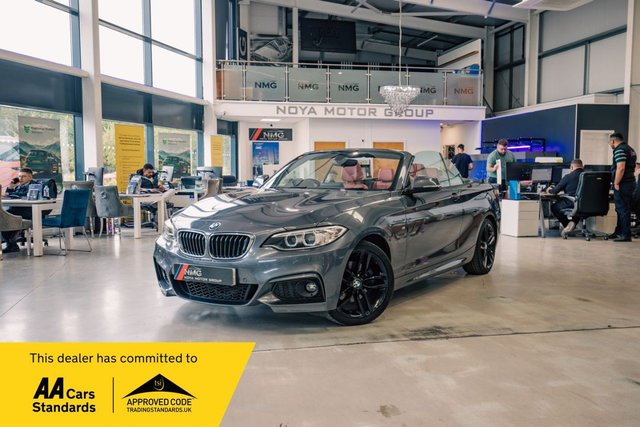 View our BMW 2 Series 2.0 220d M Sport Convertible 2dr Diesel Auto Euro 6 (s/s) (190 ps)