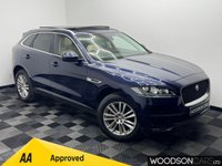 USED 2017 64 JAGUAR F-PACE 2.0 P300 Portfolio SUV 5dr Petrol Auto AWD Euro 6 (s/s) (300 ps) 1 Previous Owner / Pan Roof / Bluetooth / DAB Radio / Isofix / Privacy Glass / Cruise Control
