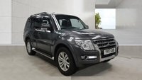 USED 2017 17 MITSUBISHI SHOGUN 3.2 DI-DC SG3 Auto 4WD Euro 6 5dr LWB FSH SUNROOF LEATHER TOWBAR