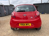 USED 2014 64 FORD KA 1.2 Zetec Euro 5 (s/s) 3dr Â£35 TAX+AUX+2 KEYS+ULEZ FREE