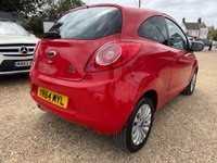 USED 2014 64 FORD KA 1.2 Zetec Euro 5 (s/s) 3dr Â£35 TAX+AUX+2 KEYS+ULEZ FREE