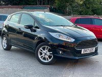 USED 2017 17 FORD FIESTA 1.0T EcoBoost Zetec Hatchback 5dr Petrol Powershift Euro 6 (100 ps) FULL SERVICE+AUTO+SENSORS