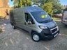 USED 2021 21 PEUGEOT BOXER 2.2 BlueHDi 335 Professional L3 H2 Euro 6 (s/s) 5dr Sat Nav Air Con ply lined