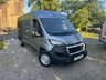 USED 2021 21 PEUGEOT BOXER 2.2 BlueHDi 335 Professional L3 H2 Euro 6 (s/s) 5dr Sat Nav Air Con ply lined