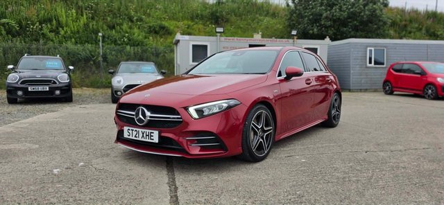 View our Mercedes-Benz A Class 2.0 A35 AMG (Executive) Hatchback 5dr Petrol SpdS DCT 4MATIC Euro 6 (s/s) (306 ps)