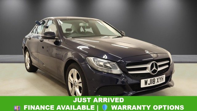 2018 18 MERCEDES-BENZ C-CLASS 2.0 C200 SE Executive Edition Saloon 4dr Petrol G-Tronic+ Euro 6 (s/s) (184 ps) 