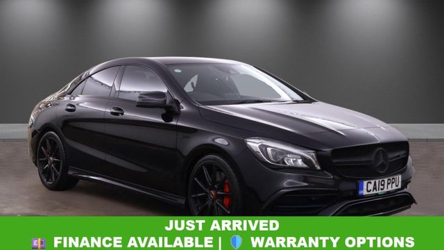 2019 19 MERCEDES-BENZ CLA 2.0 CLA45 AMG Night Edition Coupe 4dr Petrol SpdS DCT 4MATIC Euro 6 (s/s) (381 ps) 