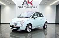 USED 2014 14 FIAT 500 1.2 Lounge Hatchback 3dr Petrol Manual Euro 6 (s/s) (69 bhp) 