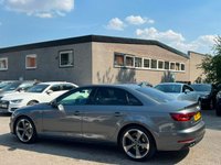 USED 2017 67 AUDI A4 2.0 TDI Black Edition Saloon 4dr Diesel S Tronic Euro 6 (s/s) (150 ps) 