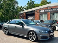 USED 2017 67 AUDI A4 2.0 TDI Black Edition Saloon 4dr Diesel S Tronic Euro 6 (s/s) (150 ps) 