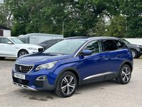 USED 2018 68 PEUGEOT 3008 1.2 PureTech Allure SUV 5dr Petrol Manual Euro 6 (s/s) (130 ps) 