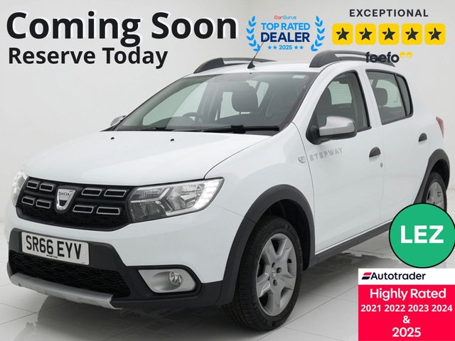 View our Dacia Sandero Stepway 0.9 TCe Ambiance Hatchback 5dr Petrol Manual Euro 6 (s/s) (90 ps)