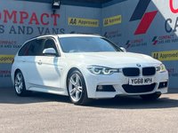 USED 2019 68 BMW 3 SERIES 2.0 320d M Sport Touring 5dr Diesel Auto Euro 6 (s/s) (190 ps) PARKING SENSORS, SAT NAV, HEATED SEATS!!!