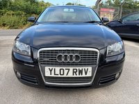 USED 2007 07 AUDI A3 2.0 TDI Sport Sportback 5dr Diesel Manual quattro * 3 OWNERS FROM NEW, 2 KEYS, NEW SERVICE, LOW MILEGE* *LOW MILEAGE, 170 BHP, 2 KEYS, QUATTRO, 17" STAR ALLOYS