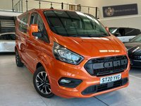USED 2020 20 FORD TRANSIT CUSTOM 2.0 320 EcoBlue Sport Crew Van Double Cab 5dr Diesel Manual L1 H1 Euro 6 (s/s) (185 ps) 
