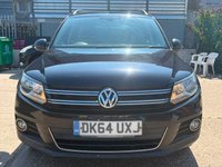 USED 2014 64 VOLKSWAGEN TIGUAN 2.0 TDI BlueMotion Tech Match 2WD Euro 5 (s/s) 5dr PAN ROOF GREAT VALUE NEW MOT