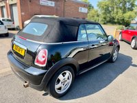 USED 2011 11 MINI CONVERTIBLE 1.6 One Convertible 2dr Petrol Manual Euro 5 (98 ps) 