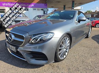 2018 MERCEDES-BENZ E CLASS 2.0 E220d AMG Line (Premium) Cabriolet 2dr Diesel G-Tronic+ Euro 6 (s/s) (194 ps)