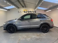 USED 2018 18 AUDI Q3 2.0 TDI Black Edition SUV 5dr Diesel Manual quattro Euro 6 (s/s) (150 ps) HUGE SPEC, LOW MILEAGE !