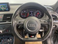 USED 2018 18 AUDI Q3 2.0 TDI Black Edition SUV 5dr Diesel Manual quattro Euro 6 (s/s) (150 ps) HUGE SPEC, LOW MILEAGE !