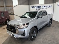 USED 2022 71 TOYOTA HILUX 2.4 D-4D Icon Pickup Double Cab 4dr Diesel Manual 4WD Euro 6 (s/s) (150 ps) REVERSE CAMERA+12 MONTHS MOT