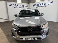 USED 2022 71 TOYOTA HILUX 2.4 D-4D Icon Pickup Double Cab 4dr Diesel Manual 4WD Euro 6 (s/s) (150 ps) REVERSE CAMERA+12 MONTHS MOT