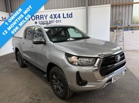 USED 2022 71 TOYOTA HILUX 2.4 D-4D Icon Pickup Double Cab 4dr Diesel Manual 4WD Euro 6 (s/s) (150 ps) REVERSE CAMERA+12 MONTHS MOT