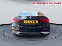 USED 2022 72 MERCEDES-BENZ C CLASS 2.0 C300e 25.4kWh AMG Line (Premium Plus) Saloon 4dr Petrol Plug-in Hybrid G-Tronic+ Euro 6 (s/s) (313 ps) PAN ROOF+RED/BLACK LEATHER+VAT Q