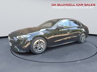 USED 2022 72 MERCEDES-BENZ C CLASS 2.0 C300e 25.4kWh AMG Line (Premium Plus) Saloon 4dr Petrol Plug-in Hybrid G-Tronic+ Euro 6 (s/s) (313 ps) PAN ROOF+RED/BLACK LEATHER+VAT Q