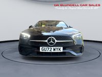 USED 2022 72 MERCEDES-BENZ C CLASS 2.0 C300e 25.4kWh AMG Line (Premium Plus) Saloon 4dr Petrol Plug-in Hybrid G-Tronic+ Euro 6 (s/s) (313 ps) PAN ROOF+RED/BLACK LEATHER+VAT Q