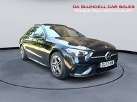 USED 2022 72 MERCEDES-BENZ C CLASS 2.0 C300e 25.4kWh AMG Line (Premium Plus) Saloon 4dr Petrol Plug-in Hybrid G-Tronic+ Euro 6 (s/s) (313 ps) PAN ROOF+RED/BLACK LEATHER+VAT Q
