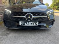 USED 2022 72 MERCEDES-BENZ C CLASS 2.0 C300e 25.4kWh AMG Line (Premium Plus) Saloon 4dr Petrol Plug-in Hybrid G-Tronic+ Euro 6 (s/s) (313 ps) PAN ROOF+RED/BLACK LEATHER+VAT Q