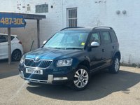 USED 2017 17 SKODA YETI 1.2 TSI SE L Outdoor 5dr Petrol DSG Euro 6 (s/s) (110 ps) THIS CAR COMES WITH CLIMATE,SAT NAV,2 KEYS,REAR PARKING SENSORS AND MORE...