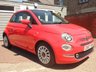 USED 2017 67 FIAT 500 1.2 Lounge Hatchback 3dr Petrol Manual Euro 6 (s/s) (69 bhp) 