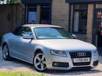 USED 2009 59 AUDI A5 CABRIOLET 2.0 TFSI S line Euro 4 2dr HEATED SEATS-SAT NAV-R SENSORS