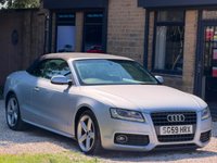 USED 2009 59 AUDI A5 CABRIOLET 2.0 TFSI S line Euro 4 2dr HEATED SEATS-SAT NAV-R SENSORS
