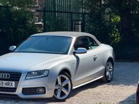USED 2009 59 AUDI A5 CABRIOLET 2.0 TFSI S line Euro 4 2dr HEATED SEATS-SAT NAV-R SENSORS