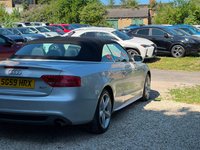 USED 2009 59 AUDI A5 CABRIOLET 2.0 TFSI S line Euro 4 2dr HEATED SEATS-SAT NAV-R SENSORS