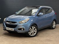 USED 2013 63 HYUNDAI IX35 2.0 CRDi Premium SUV 5dr Diesel Auto 4WD Euro 5 (184 ps) SAT NAV - HEATED SEATS - LEATHER