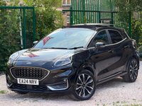 USED 2024 24 FORD PUMA 1.0T EcoBoost MHEV ST-Line Vignale Euro 6 (s/s) 5dr PANROOF-HEATED LEATHER SEATS