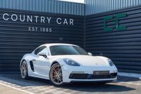 USED 2018 68 PORSCHE 718 CAYMAN 2.5T S PDK Euro 6 (s/s) 2dr Porsche Ext Warranty/PASM/Bose