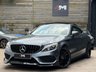 USED 2017 67 MERCEDES-BENZ C CLASS 2.1 C250d AMG Line (Premium Plus) Coupe 2dr Diesel G-Tronic+ Euro 6 (s/s) (204 ps) BURMISTER SOUND+PAN ROOF